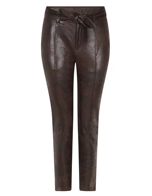 Tramontana Trousers Shiny Coated Suedine Q08-02-101
