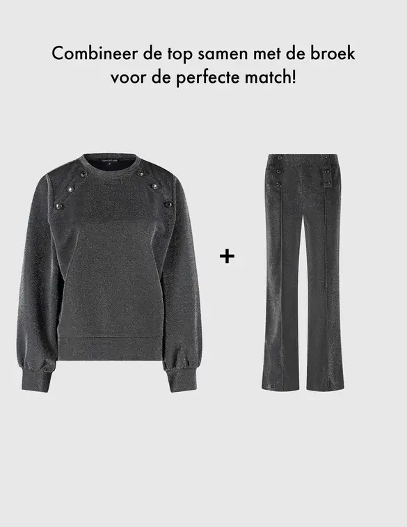 Tramontana Trousers Sparkle K08-14-101