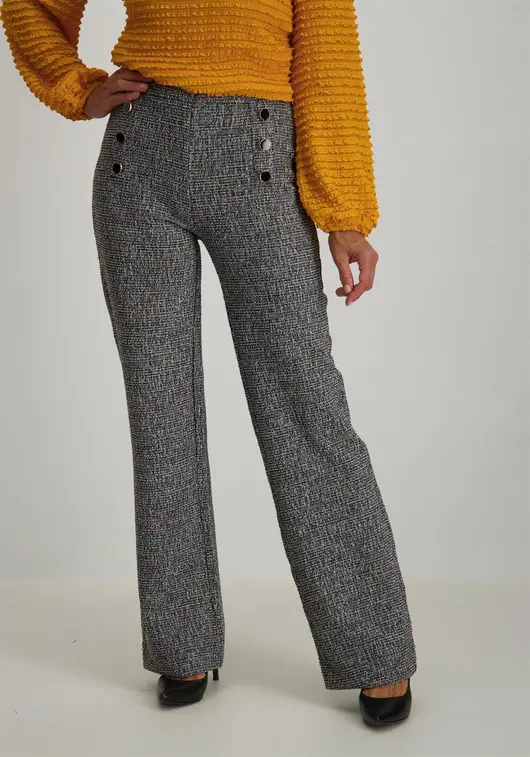 Tramontana Trousers Stretch Tweed C10-13-101