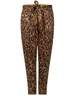 Tramontana Trousers Suedine Faded Leopard Q01-01-101