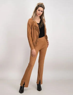Tramontana Trousers Suedine Flared Q03-01-101