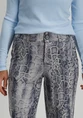 Tramontana Trousers Suedine Grey Snake Q15-14-101