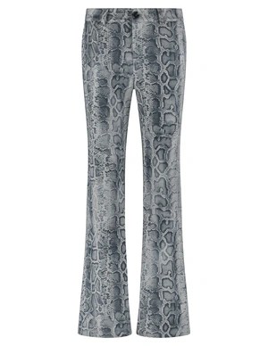 Tramontana Trousers Suedine Grey Snake Q15-14-101