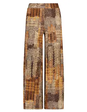 Tramontana Trousers Textural Print D03-04-101