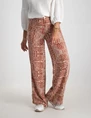 Tramontana Trousers Tonal Ikat Print C05-08-101