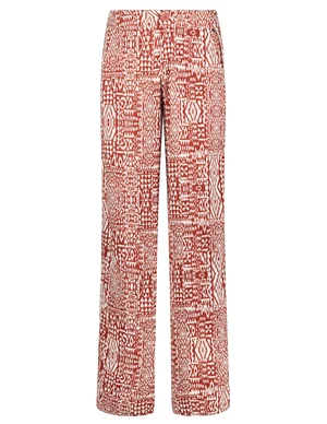 Tramontana Trousers Tonal Ikat Print C05-08-101