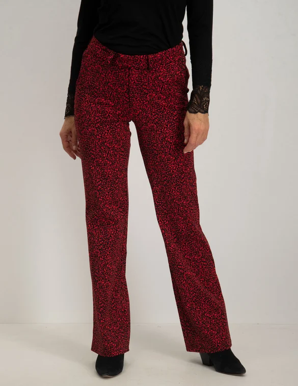 Tramontana Trousers Travel Geomatric Prt Q07-06-101