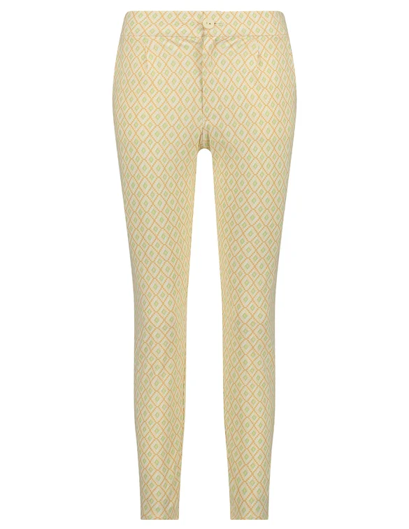 Tramontana Trousers Travel Geometric Neutrals Q13-07-101