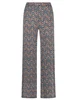 Tramontana Trousers Wide Leg Chevron Stripe D02-08-101