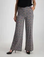 Tramontana Trousers Wide Leg Chevron Stripe D02-08-101