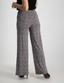Tramontana Trousers Wide Leg Chevron Stripe D02-08-101