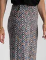 Tramontana Trousers Wide Leg Chevron Stripe D02-08-101