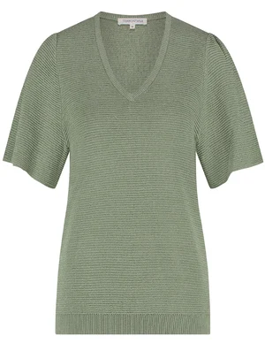 Tramontana V-Neck Lurex Jumper Y07-15-601