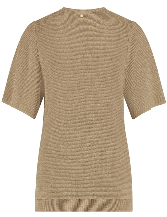Tramontana V-Neck Lurex Jumper Y07-15-601