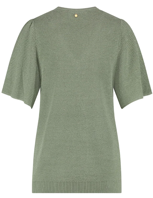 Tramontana V-Neck Lurex Jumper Y07-15-601