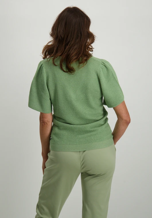 Tramontana V-Neck Lurex Jumper Y07-15-601
