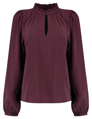 Vero moda VMANI LS FRILL TOP WVN GA 10334521