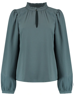 Vero moda VMANI LS FRILL TOP WVN GA 10334521