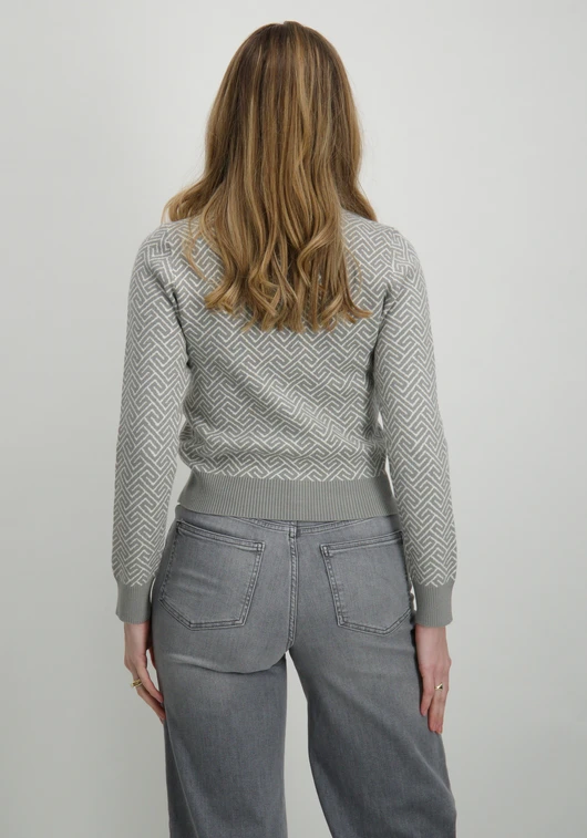 Vero moda VMARIA ART LS HIGH-NECK PULLOVER GA 10314509