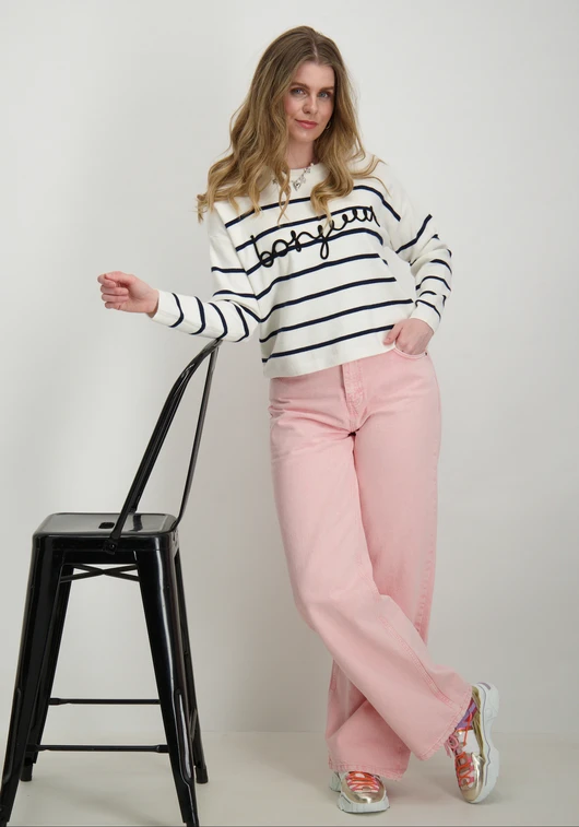 Vero moda VMARIA BONJOUR LS O-NECK PULLOVER G 10322312