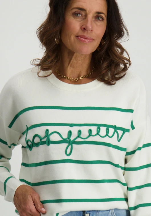 Vero moda VMARIA BONJOUR LS O-NECK PULLOVER G 10322312
