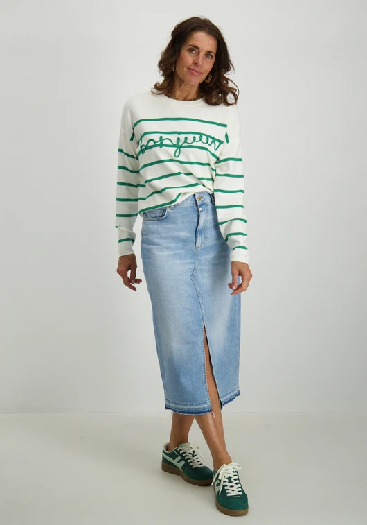 Vero moda VMARIA BONJOUR LS O-NECK PULLOVER G 10322312