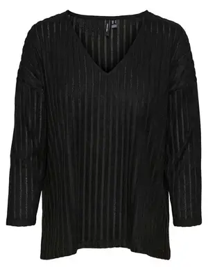 Vero moda VMASTA 3/4 V-NECK TOP JRS 10268160
