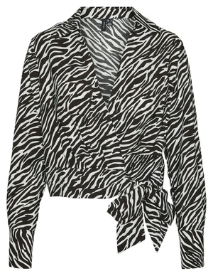 Vero moda VMAYLA LS WRAP TOP WVN VIP 10326709