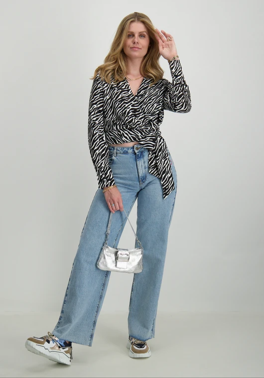 Vero moda VMAYLA LS WRAP TOP WVN VIP 10326709