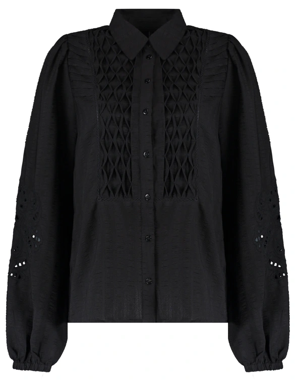 Vero moda VMBEATE L/S DETAIL TOP WVN FAW EXP 10332092