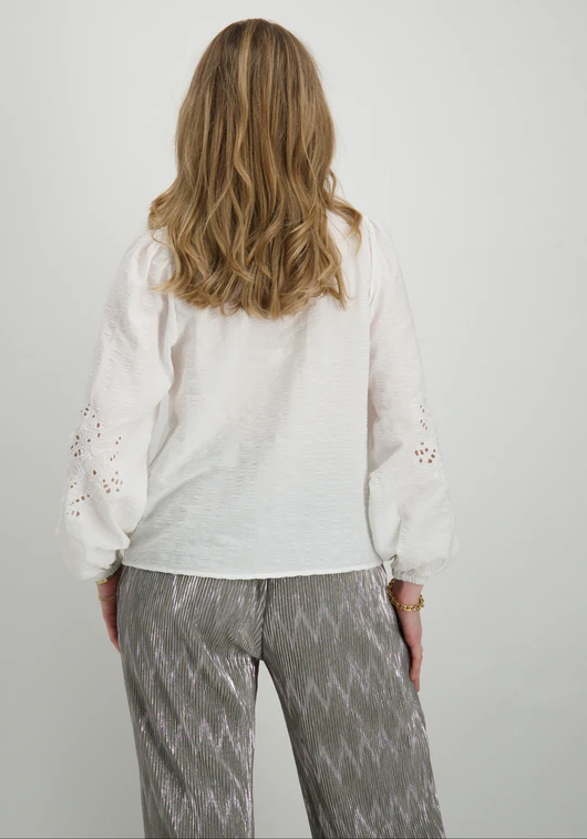 Vero moda VMBEATE L/S DETAIL TOP WVN FAW EXP 10332092