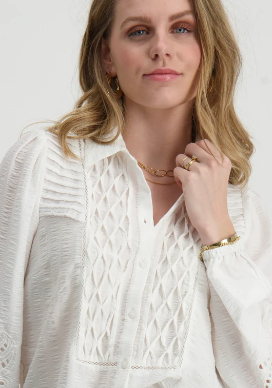 Vero moda VMBEATE L/S DETAIL TOP WVN FAW EXP 10332092