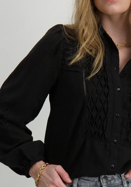 Vero moda VMBEATE L/S DETAIL TOP WVN FAW EXP 10332092