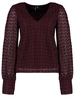 Vero moda VMBECCA LS V-NECK LACE TOP JRS NOOS 10336137