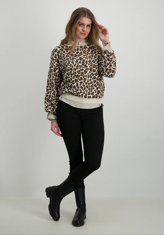 Vero moda VMCLIPPA L/S O-NECK SWEAT JRS BTQ 10328391