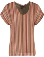Vero moda VMDEMI STRIPE SS V-NECK TOP JRS GA 10333684
