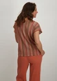 Vero moda VMDEMI STRIPE SS V-NECK TOP JRS GA 10333684