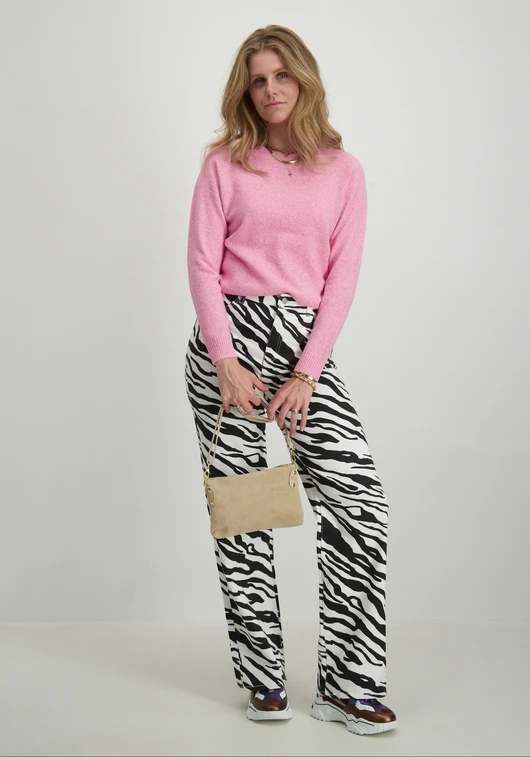 Vero moda VMDOFFY LS O-NECK BLOUSE GA NOOS 10201022