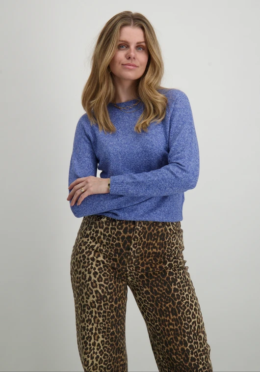 Vero moda VMDOFFY LS O-NECK BLOUSE GA NOOS 10201022
