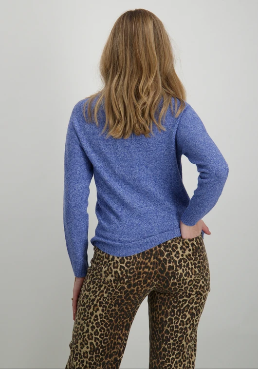 Vero moda VMDOFFY LS O-NECK BLOUSE GA NOOS 10201022