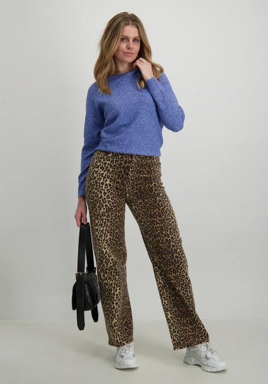 Vero moda VMDOFFY LS O-NECK BLOUSE GA NOOS 10201022