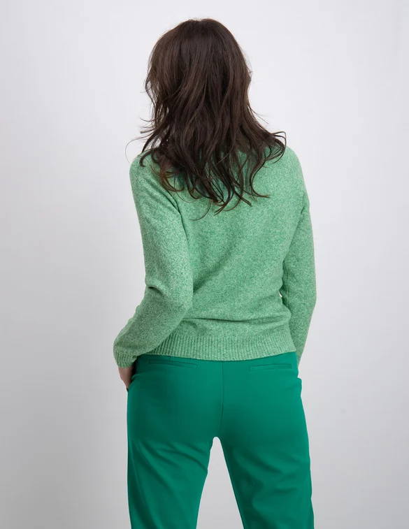Vero moda VMDOFFY LS O-NECK BLOUSE GA NOOS 10201022