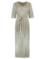Vero moda VMDUVI 2/4 V-NECK 7/8 DRESS JRS BTQ 10334191