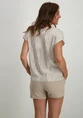 Vero moda VMDUVI S/S V-NECK TOP JRS BTQ GA NL 10334193