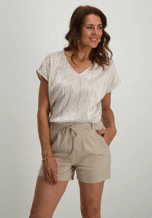 Vero moda VMDUVI S/S V-NECK TOP JRS BTQ GA NL 10334193