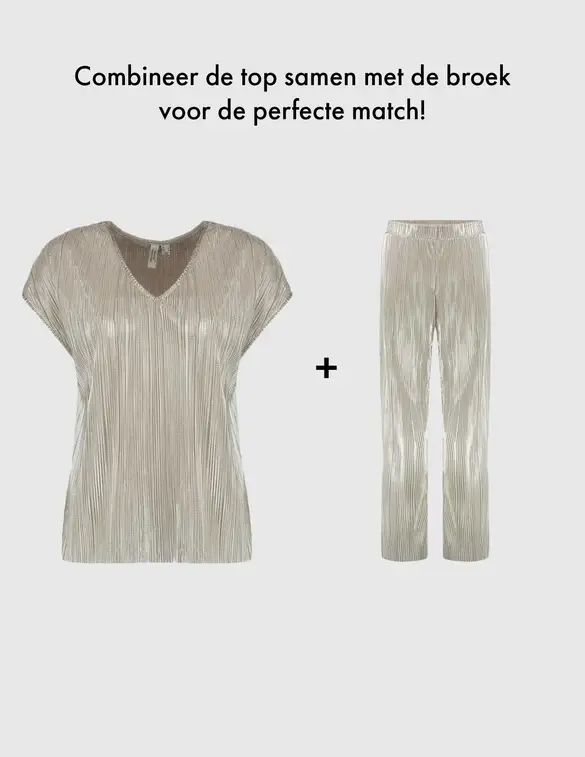 Vero moda VMDUVI S/S V-NECK TOP JRS BTQ GA NL 10334193