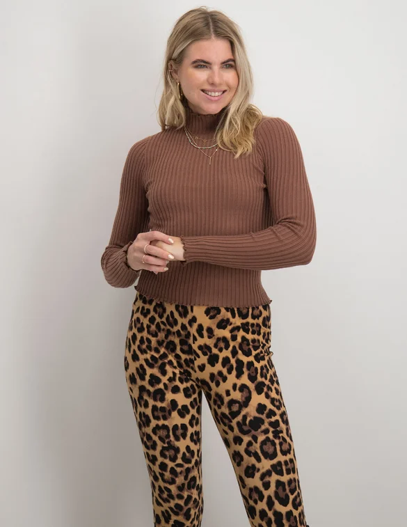Vero moda VMEVIE LS HIGHNECK BLOUSE BOO 10256638
