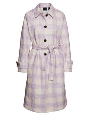 Vero moda VMFORTUNERIE CHECK LONG COAT NOOS 10257706