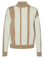 Vero moda VMGOLD NEW ART LS HIGHNECK PULLOVER 10311357