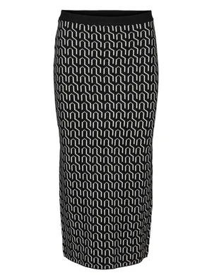 Vero moda VMGOLDNEEDLE ART 7/8 PENCIL SKIRT 10290623